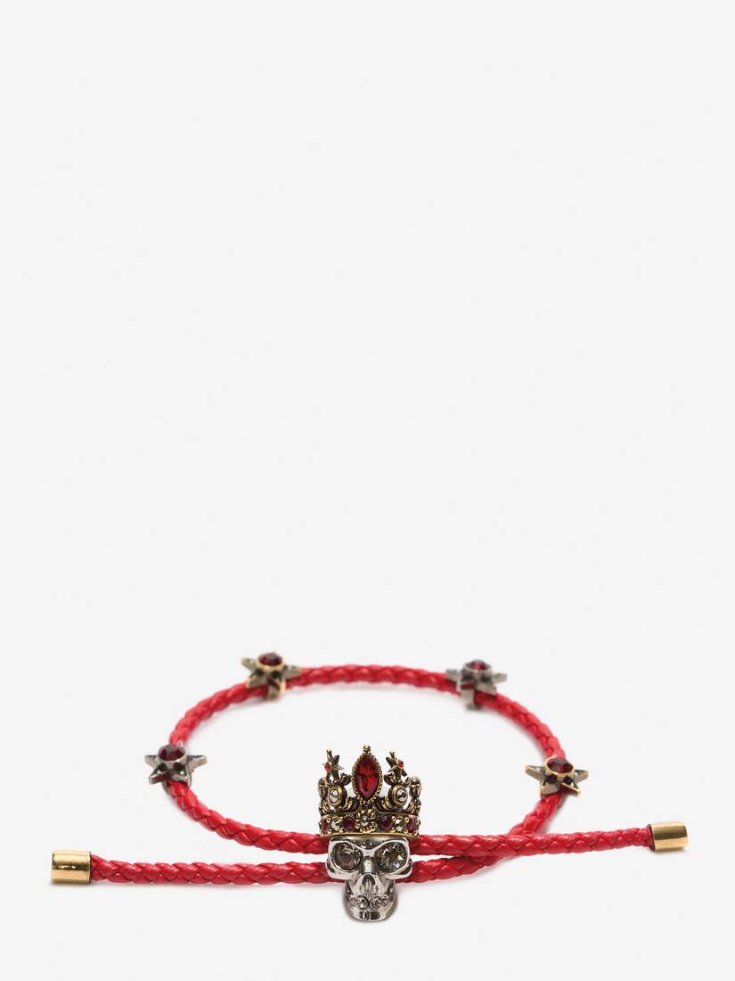 Pulsera Alexander McQueen Queen Friendship Mujer - Rojos - Mexico 058-WVMBFJ